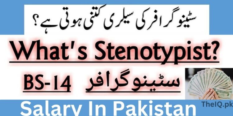 Stenotypist Salary In Pakistan For 2025 you Can See here