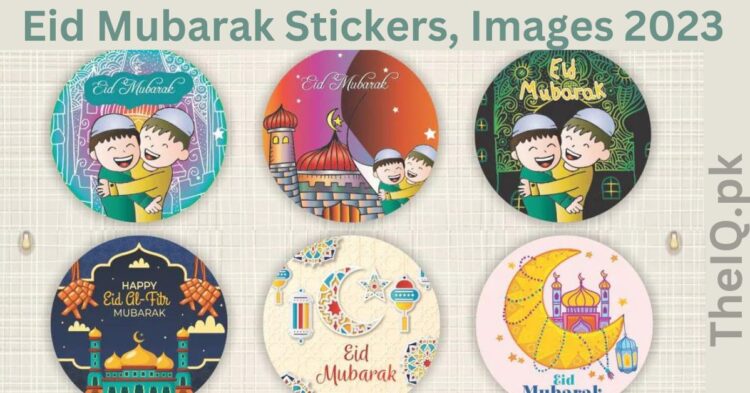 Eid Mubarak Stickers, Images 2023