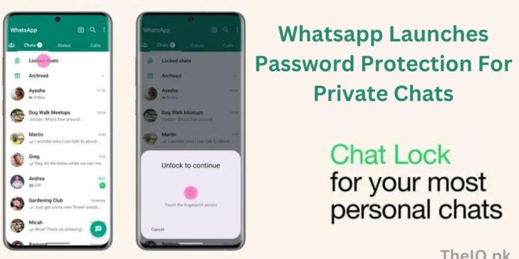 Whatsapp Launches Password Protection For Private Chats 1 Whatsapp Introduce Password Protection For Private Chats