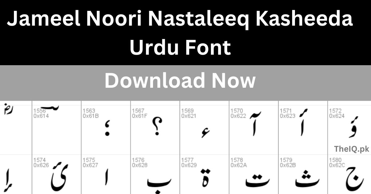 jameel noori nastaleeq font free download