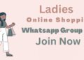 Ladies Online Shopping Whatsapp Group Pakistan