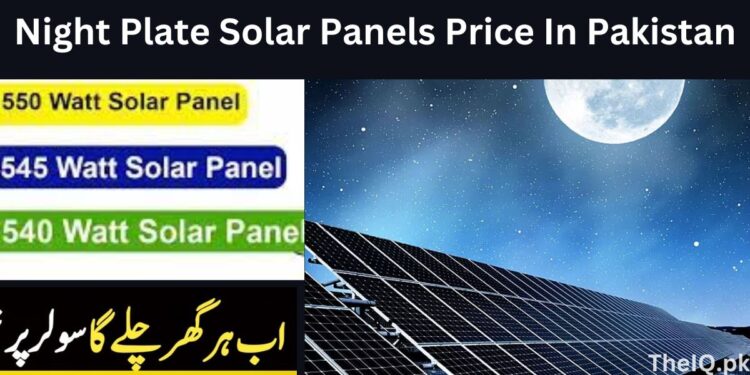 Night Plate Solar Panels Price In Pakistan 2025 | Updated Prices 1 Night Plate Solar Panels Price In Pakistan