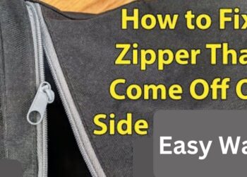 How To Fix A Zipper That Came Off One Side | Easy Ways 8 How to Fix A Zipper That Came Off One Side