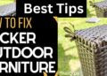 How To Fix Wicker Furniture | Repair Tips 11 How To Fix Wicker Furniture