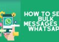How To Send Bulk Messages On Whatsapp | Business Users 10 How To Send Bulk Messages On Whatsapp
