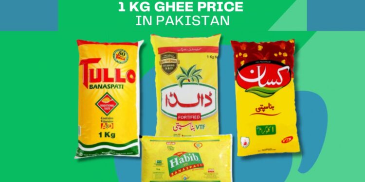 1 KG Ghee Price In Pakistan Today