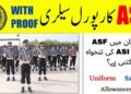 ASF Corporal (ASI) Salary In Pakistan 2025 | Uniform, Ranks Insignia And Allowances 10 ASF Corporal (ASI) Salary In Pakistan 2025
