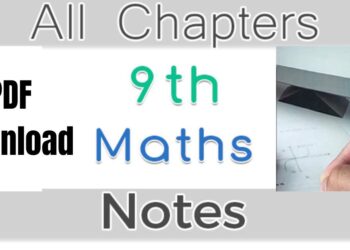 9th Class Math Solution PDF Free Download