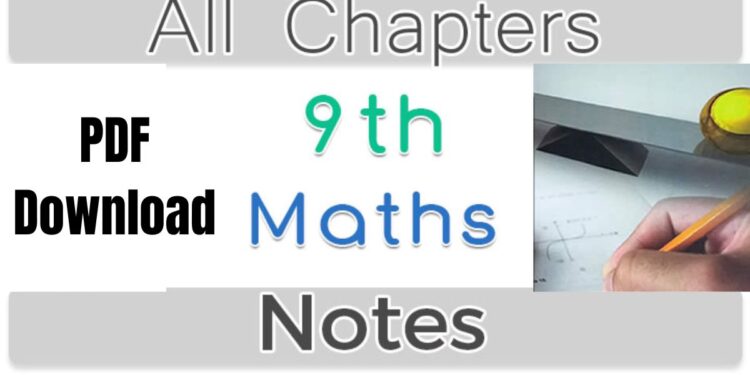 9th Class Math Solution PDF Free Download