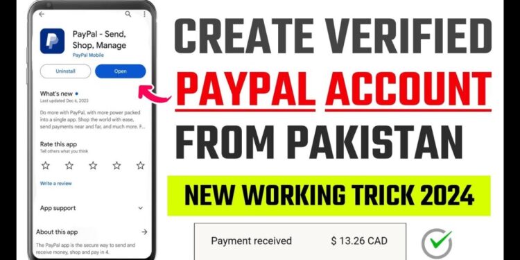 How To Create PayPal Account In Pakistan Sign Up 2025 1 How To Create PayPal Account In Pakistan