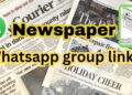 Check 1200+ All Newspaper Whatsapp Group Links List in 2025