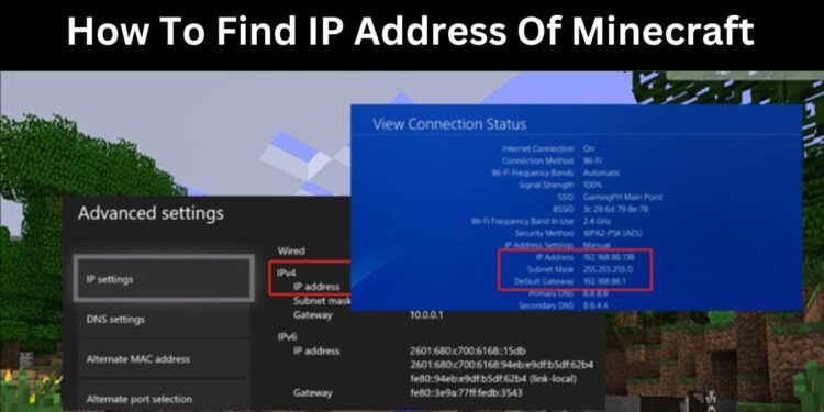 How To Find IP Address Of Minecraft | Get Free IP Port 1 How To Find IP Address Of Minecraft
