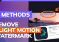 How To Get Rid Of Watermark On Alight Motion | Easy And Verified Methods 11 How To Get Rid Of Watermark On Alight Motion