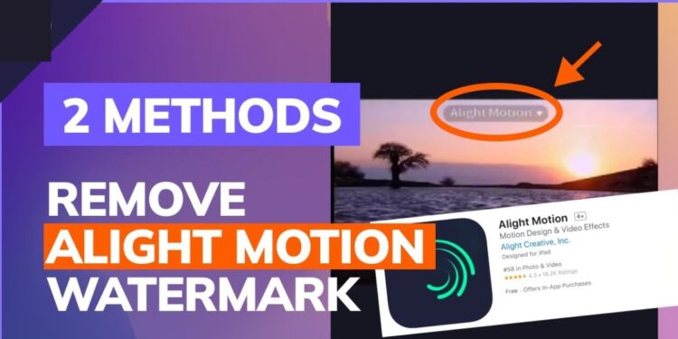 How To Get Rid Of Watermark On Alight Motion
