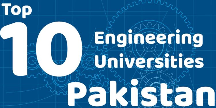 Top 10 Universities For Engineering In Pakistan 2025 | Institution Rankings 1 Top 10 Universities For Engineering