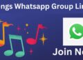 Songs Whatsapp Group Links