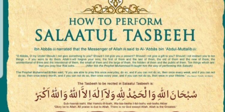 How To Pray Salat Ul Tasbeeh Namaz (Prayer Of Forgiveness) 1 How To Pray Salat Ul Tasbeeh Namaz