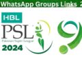 Join PSL 9 Whatsapp Group Links