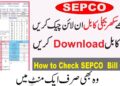 SEPCO Online Electricity Bill Check 2025 | Download Duplicate Bill 14 SEPCO Online Electricity Bill Check