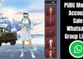 Join PUBG Mobile Account Sale Whatsapp Group Links