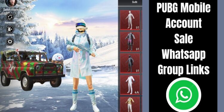 Join PUBG Mobile Account Sale Whatsapp Group Links