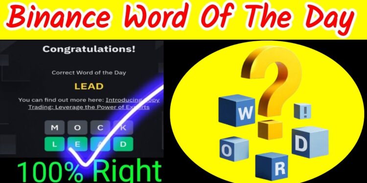 Binance Word of the Day Answers (27 April to 4 May 2026) | Theme: Prediction Markets 1 Binance Word of the Day Answers today check and given the correct answer