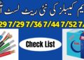 GM Cable 7/29 Price in Pakistan Today | Pure Copper 11 GM Cable 7/29 Price in Pakistan