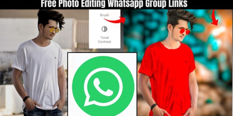 Free Photo Editing Whatsapp Group Links