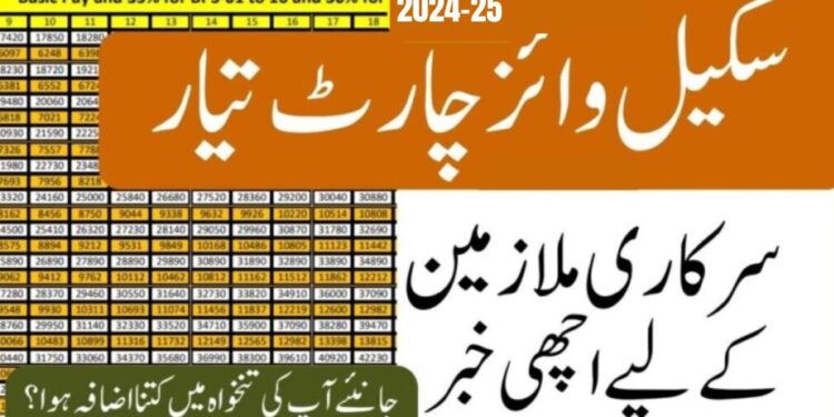 New Pay Scale Chart 2024-25 | Federal Government Employees 1 New Pay Scale Chart 2024-25