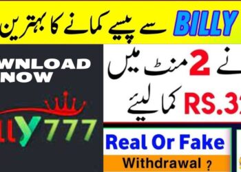 Billy 777 Online Earning App