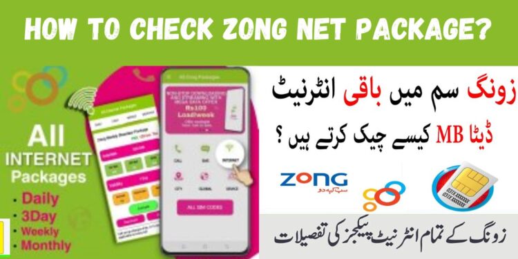How to Check Zong Net Package in 2025 | Daily, Weekly, Monthly 1 How to Check Zong Net Package