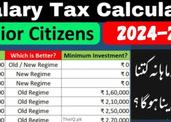 Salary Tax Calculator 2024-25 In Pakistan | New Tax Slabs 8 Salary Tax Calculator 2024-25