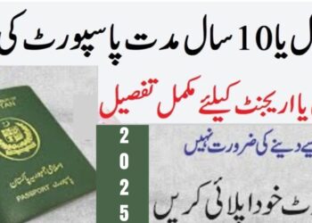 Urgent Passport In Pakistan Requirements, Fees | Processing Time & Fee 1 Urgent Passport In Pakistan 2025