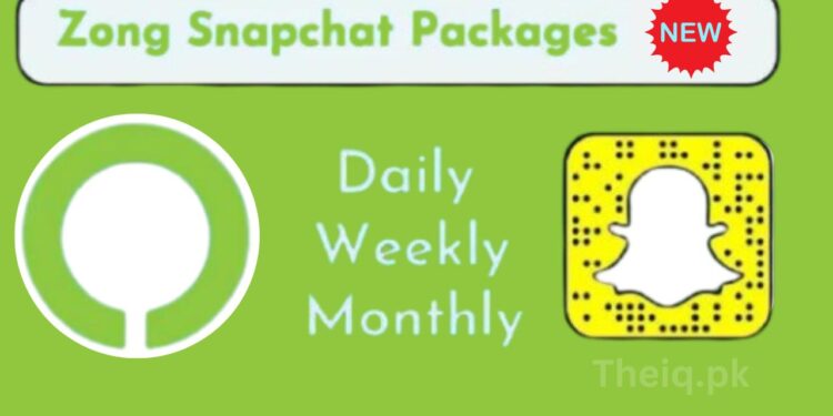 Zong Snapchat Package Code 2025 (Monthly, Daily, Weekly) 1 Zong Snapchat Package Code with fresh price