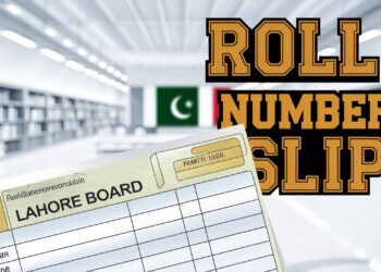 How to Get 10th Class Roll Number Slip 2025 – Lahore Board 2 10th Class Roll Number Slip 2025 Lahore Board download in pdf