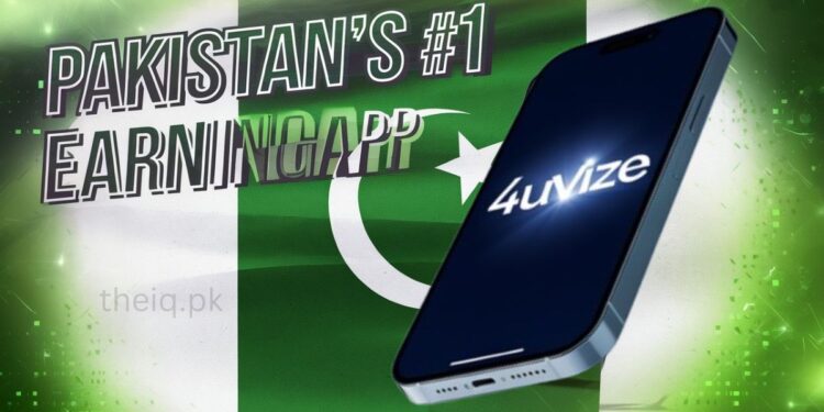 4uvize App Download for Android – Make Money Online in Pakistan 2025! 1 4uvize App Download for Android and earn mony online