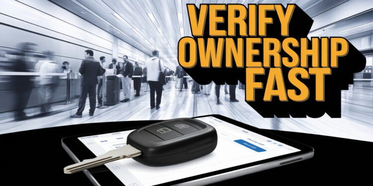 How to Verify Vehicle Ownership in Minutes - Simple Steps You Must Know 1 How to Verify Vehicle Ownership Fast & Legally way