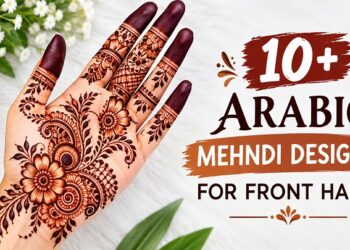 Latest Arabic Mehndi Designs Front Hand