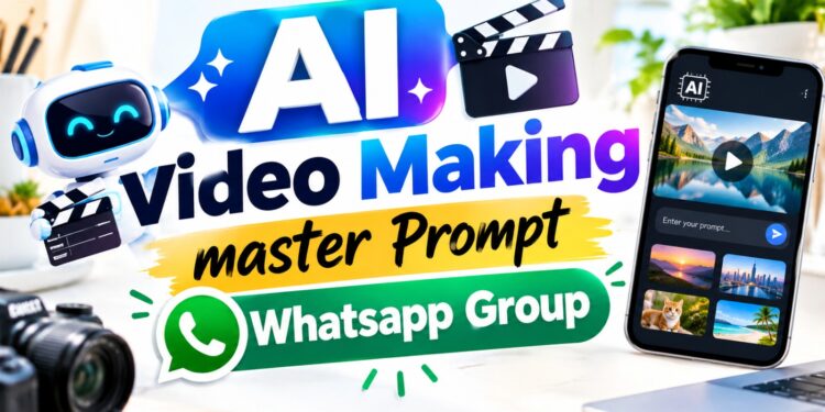 Trending AI Video Making Master Prompt Whatsapp Group